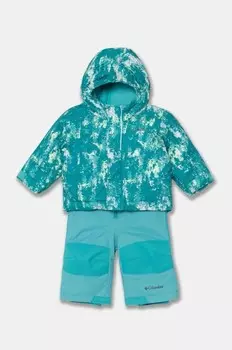 Buga Set детская куртка и комбинезон Columbia, бирюзовый