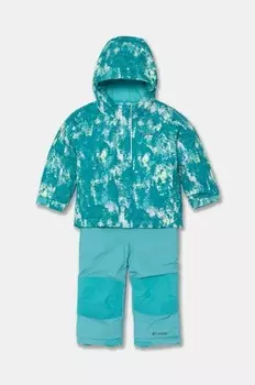 Buga Set детская куртка и комбинезон Columbia, бирюзовый