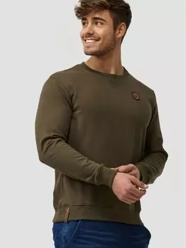 Буковая толстовка Indicode, хаки