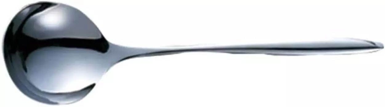 Бульонная ложка Noritake 40Y/304F, 5,9 дюйма (15 см), форма Corda, нержавеющая сталь