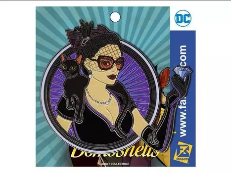 Булавка DC Comics Bombshells Catwoman Pin Fansets