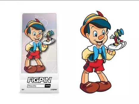 Булавка Disney 100th Anniversary FiGPiN #1479 Pinocchio Figpin