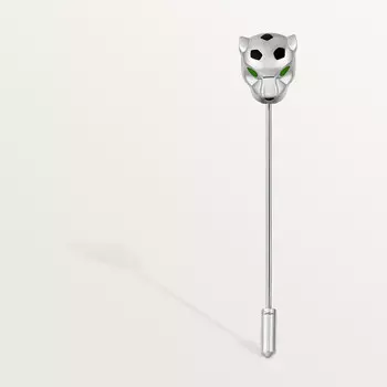 Булавка для галстука Cartier Pic cravate Panthre de Cartier, цельное серебро