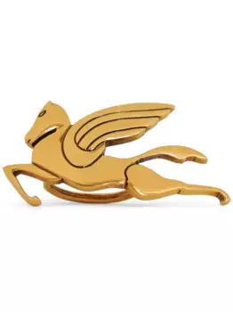 Булавка для платка с декором Pegaso ETRO, золотой