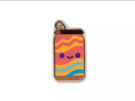 Булавка Lil Pamplemousse Enamel Pin 100% Soft
