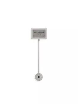 Булавка на лацкан с логотипом DG Dolce & Gabbana, серебряный