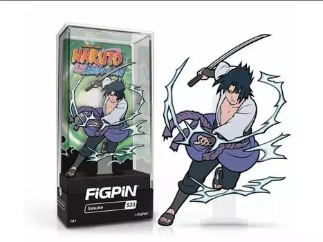 Булавка Naruto Shippuden FiGPiN #533 Sasuke Figpin