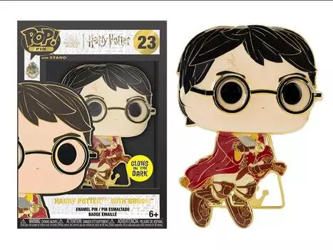 Булавка Pop! Pins: Harry Potter and the Prisoner of Azkaban 20th Anniversary - Harry Potter with Broom Funko
