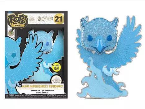 Булавка Pop! Pins: Harry Potter - Patronus Albus Dumbledore Funko