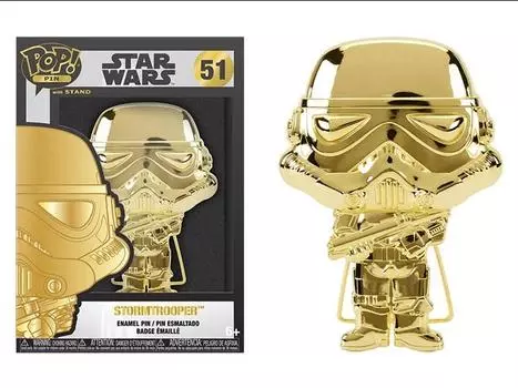 Булавка Pop! Pins: Star Wars: Dark Side - Stormtrooper Funko