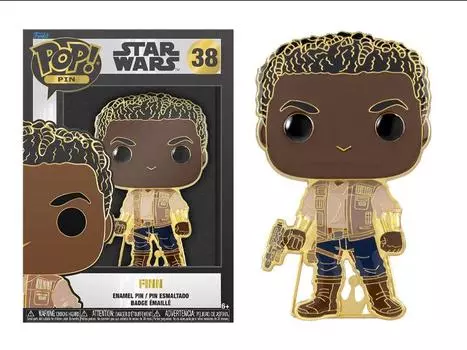 Булавка Pop! Pins: Star Wars - Finn Funko