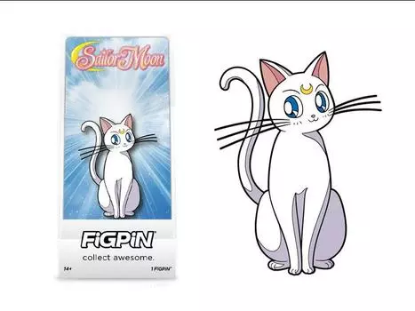 Булавка Sailor Moon FiGPiN #1305 Artemis Figpin