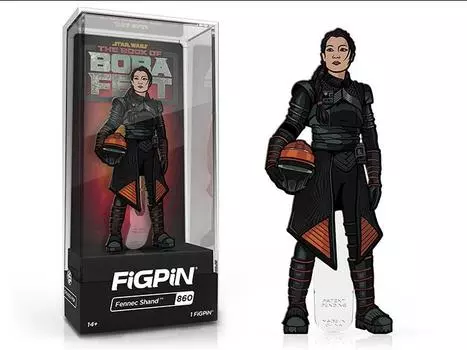 Булавка The Book of Boba Fett FiGPiN #860 Fennec Shand Figpin