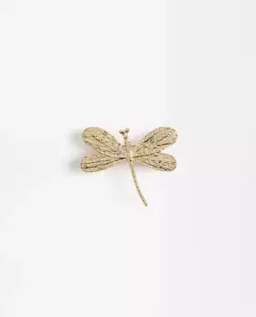 Булавка в форме бабочки из золота Parfois, золотой