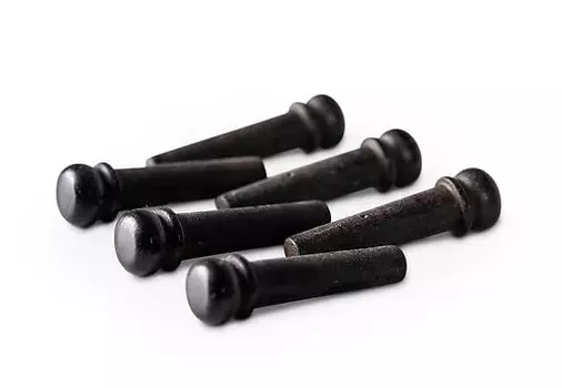 Булавки для бриджа для акустической гитары Taylor Ebony Taylor Guitar Bridge Pins