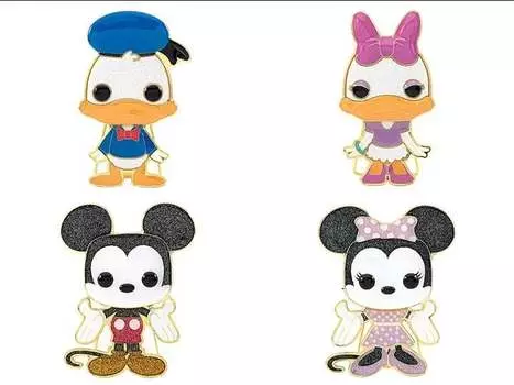 Булавки Pop! Pins Disney Wave 2 Set of 4 Pins FUNKO