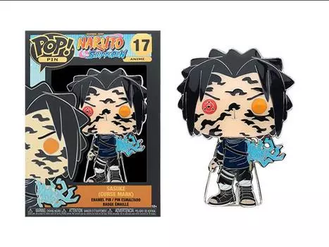 Булавки Pop! Pins: Naruto - Sasuke Uchiha (Curse Mark) FUNKO