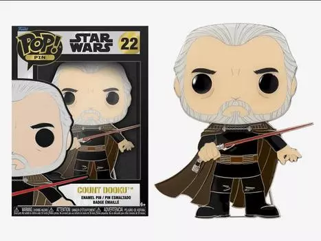 Булавки Pop! Pins: Star Wars - Count Dooku FUNKO