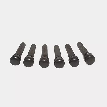 Булавки Taylor Bridge, черное дерево, набор из 6 шт. Bridge Pins Set of 6
