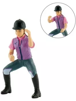 BULLYLAND 62728 Наездница амазонок Джулия 9,5 см с подвижными ручками (BL62728)