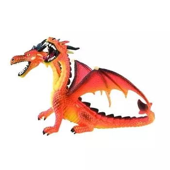 BULLYLAND 75598 Дракон двухголовый оранжевый 13см (BL75598)
