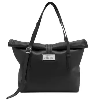 Бумажная сумка через плечо, средняя Maison Margiela, черный