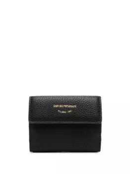 Бумажник из искусственной кожи EMPORIO ARMANI, черный