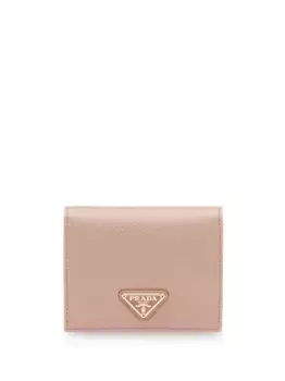 Бумажник из сафьяновой кожи Prada, розовый