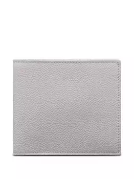 Бумажник из зернистой кожи THOM BROWNE, белый
