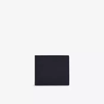 Бумажник кожаный Smythson Panama с 6 отделениями для карт, синий