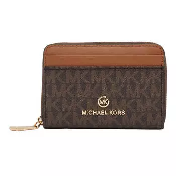 Бумажник Michael Kors Leather, коричневый