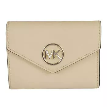 Бумажник Michael Kors Medium Envelope Trifold, бежевый