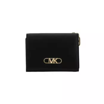 Бумажник Michael Kors Parker Md Flap Trifold, черный