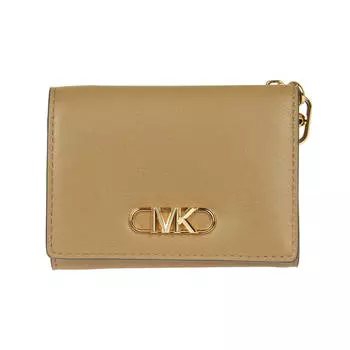 Бумажник Michael Kors Parker Trifold Flap, коричневый