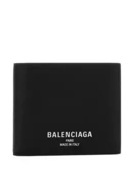 Бумажник с логотипом BALENCIAGA, черный