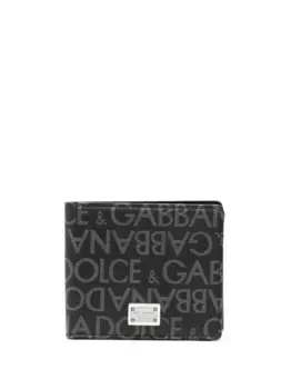 Бумажник с логотипом DOLCE & GABBANA, черный