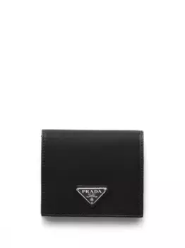 Бумажник с логотипом Prada, черный