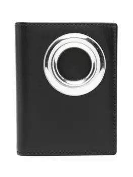 Бумажник с люверсами COMME DES GARCONS, черный