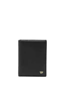 Бумажник с монограммой TOM FORD, черный