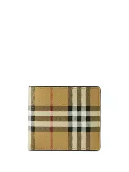 Бумажник в клетку Vintage Check BURBERRY, нейтральный