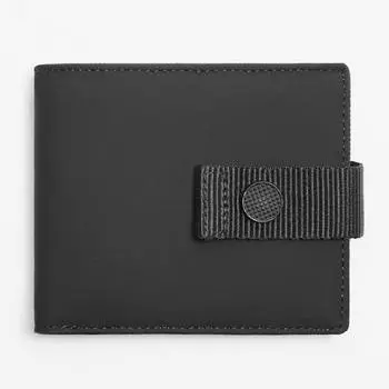 Бумажник Zara Rubberised, черный
