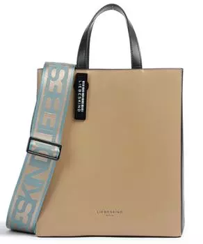 Бумажный пакет анимационная сумочка гладкая кожа Liebeskind, мультиколор