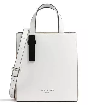 Бумажный пакет carte двухцветная сумка из мелкозернистой кожи Liebeskind, белый