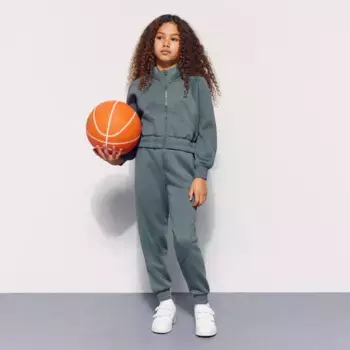 Бумеранг для девочек Sportcasual длинные брюки Boomerang, темно-зеленый