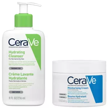 Bundle Для лица и тела для сухой и очень сухой кожи Cerave