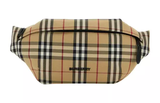 Burberry Архив поясной сумка Sonny бежевый