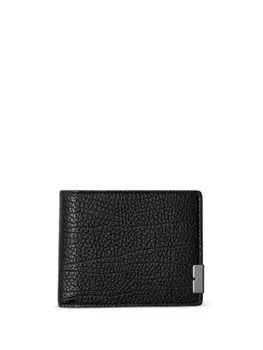 Burberry B Cut Slim Bifold Wallet, черный