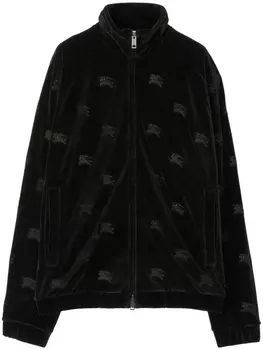 Burberry бархатная толстовка EKD, черный