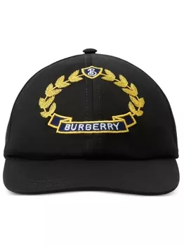 Burberry бейсболка Oak Leaf Crest, черный