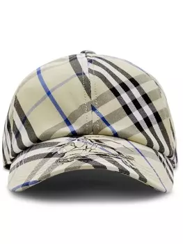 Burberry бейсболка в клетку Vintage Check, нейтральный цвет